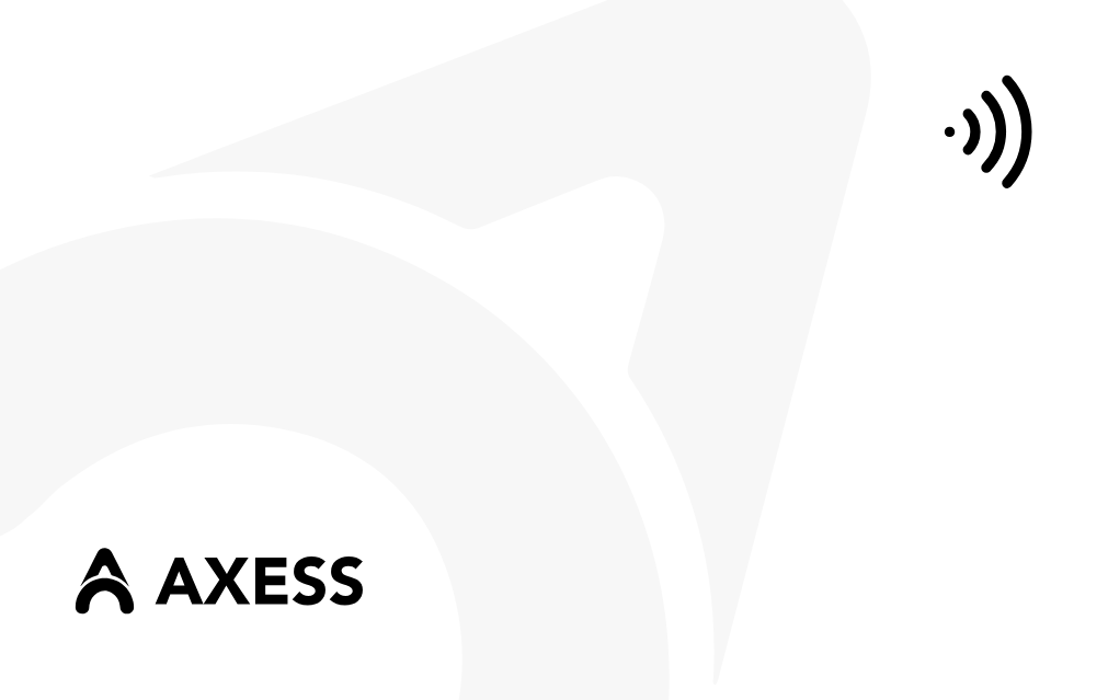 Black Axess NFC business card